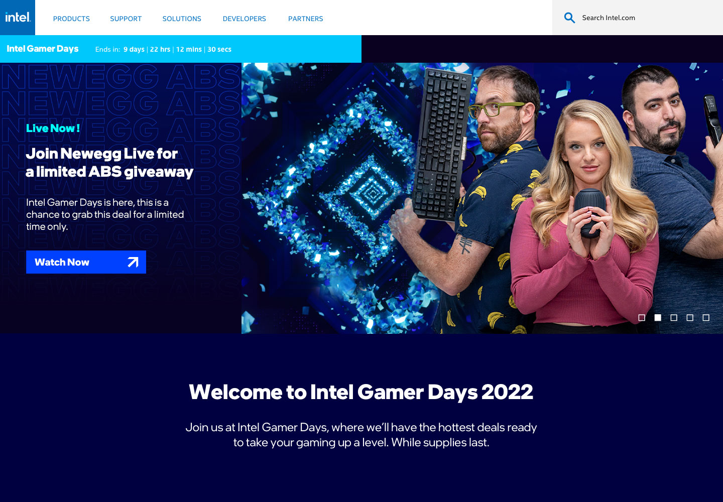 Intel Gamer Days